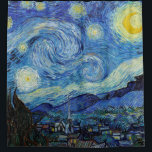 Vincent Van Gogh Starry Night Vintage Fine Art Shower Curtain<br><div class="desc">Vincent Van Gogh Starry Night Vintage Fine Art Shower Curtain</div>
