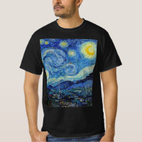 Vincent Van Gogh Starry Night Vintage Fine Art