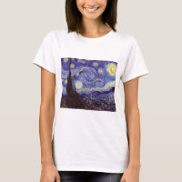 Vincent Van Gogh Starry Night Vintage Fine Art