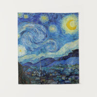 Vincent Van Gogh Starry Night Vintage Fine Art