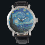 Vincent van Gogh, Starry Night Watch<br><div class="desc">Starry Night,  famous painting by Vincent van Gogh</div>