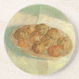 Vincent van Gogh - Still Life Basket of Apples Coaster