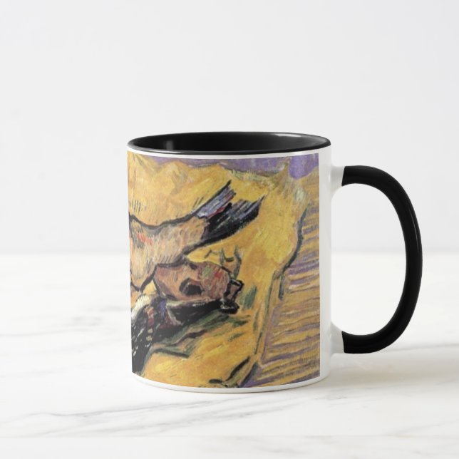Vincent Van Gogh - Still Life Bloaters Fine Art Mug (Right)