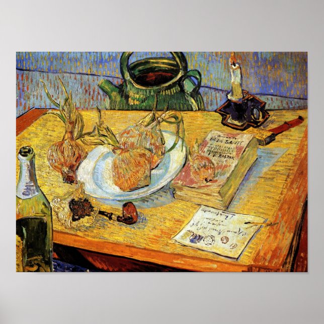 Vincent Van Gogh - Still Life Drawing Board Poster (Front)