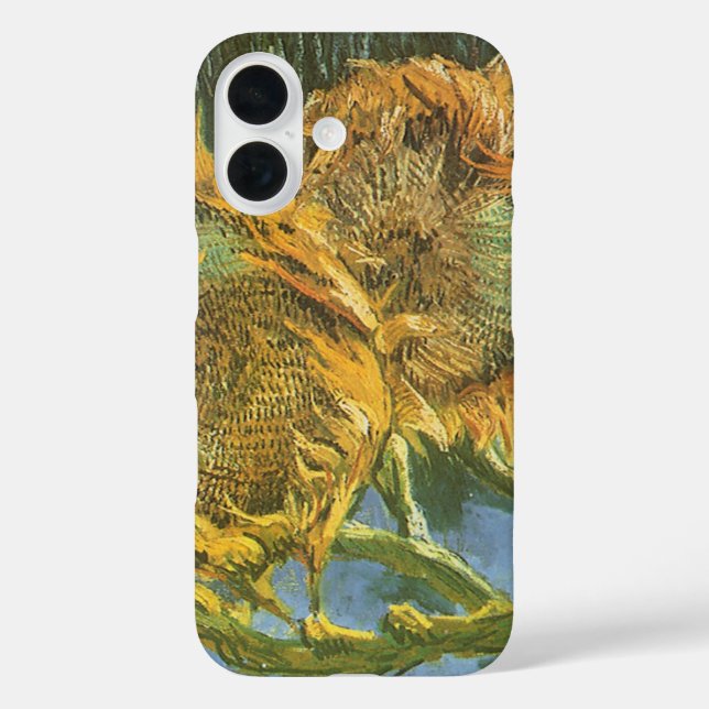 Vincent van Gogh - Still Life: Four Cut Sunflowers Case-Mate iPhone Case (Back)