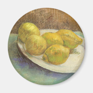 Vincent van Gogh - Still Life Lemons on a Plate Magnet