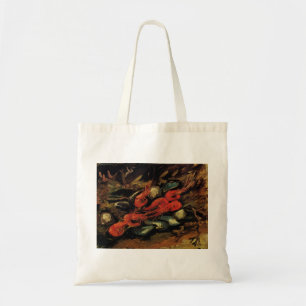 Vincent van Gogh - Still Life Mussels and Shrimp Tote Bag
