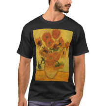 Vincent van Gogh Still Life Vase w 15 Sunflowers