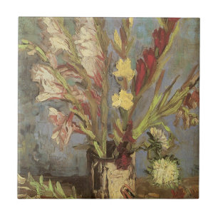 Vincent van Gogh - Still Life Vase with Gladioli Tile