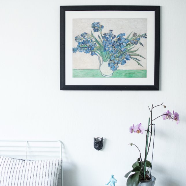 Vincent van Gogh - Still Life: Vase with Irises Poster (Creator Uploaded)