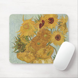 Vincent van Gogh Still Life Vase with Sunflowers  Mouse Pad