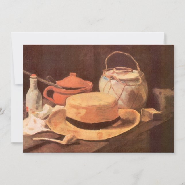 Vincent van Gogh - Still Life w Yellow Straw Hat (Front)