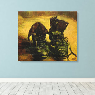 Vincent van Gogh - Still Life with a Pair of Shoes Canvas Print