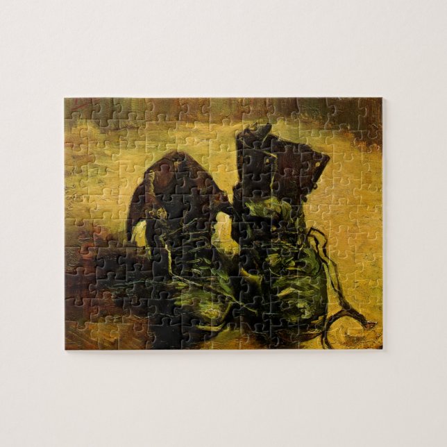 Vincent van Gogh - Still Life with a Pair of Shoes Jigsaw Puzzle (Horizontal)