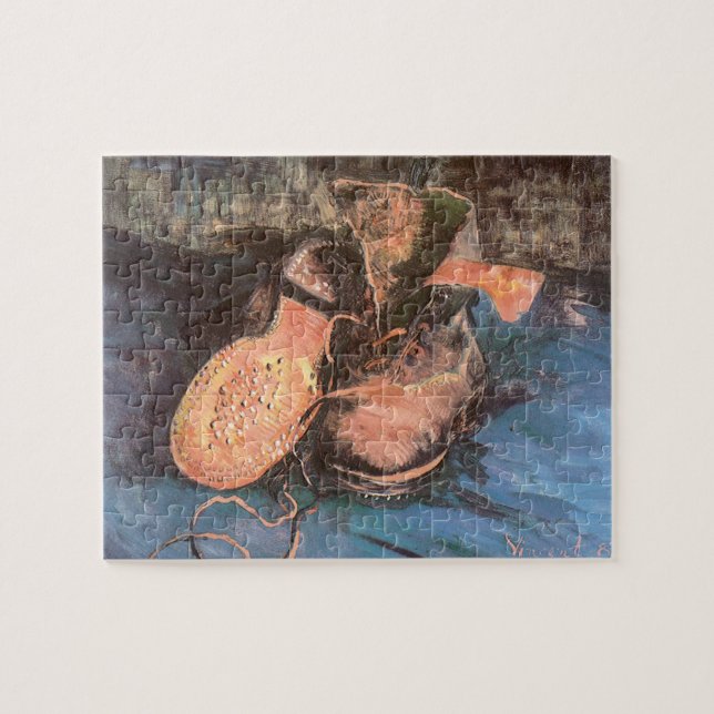 Vincent van Gogh - Still Life with a Pair of Shoes Jigsaw Puzzle (Horizontal)