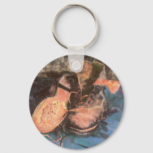 Vincent van Gogh - Still Life with a Pair of Shoes Key Ring