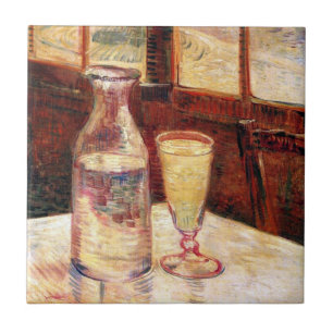 Vincent Van Gogh - Still Life with Absinthe Tile