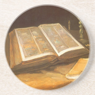 Vincent van Gogh - Still Life with Bible Coaster