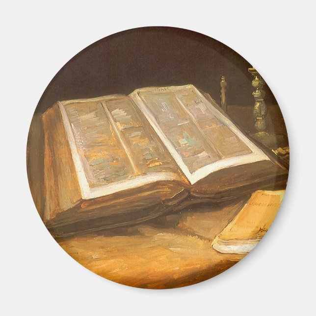 Vincent van Gogh - Still Life with Bible Magnet (Front)