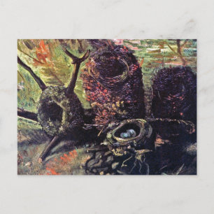 Vincent Van Gogh - Still Life With Birds Nests Postcard