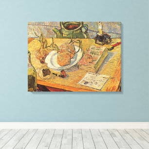 Vincent van Gogh - Still Life with Drawing Board Canvas Print