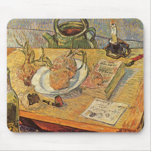 Vincent van Gogh - Still Life with Drawing Board Mouse Pad
