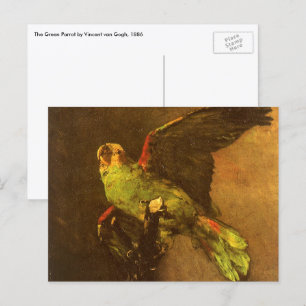 Vincent van Gogh - Still Life with Green Parrot Postcard