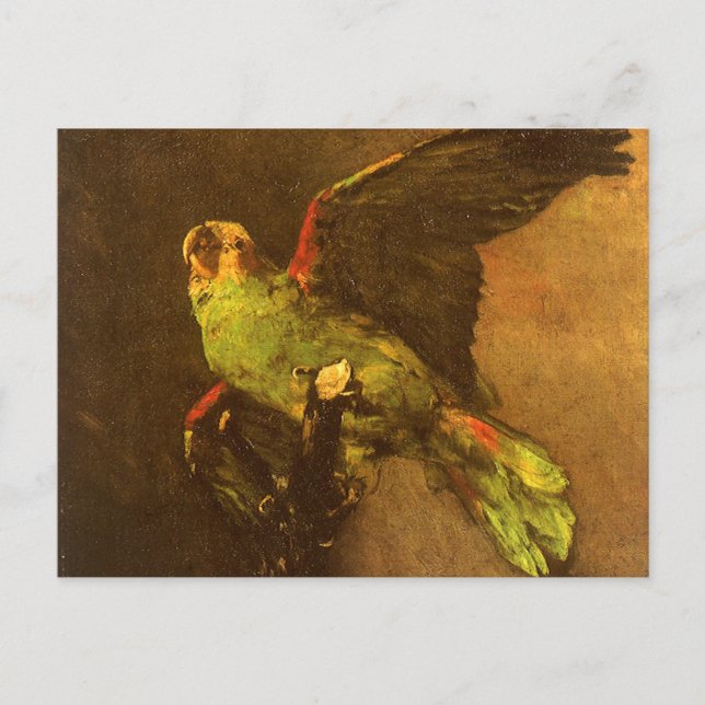 Vincent van Gogh - Still Life with Green Parrot Postcard (Front)