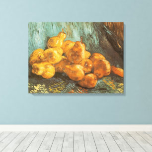 Vincent van Gogh - Still Life with Quince Pears Canvas Print