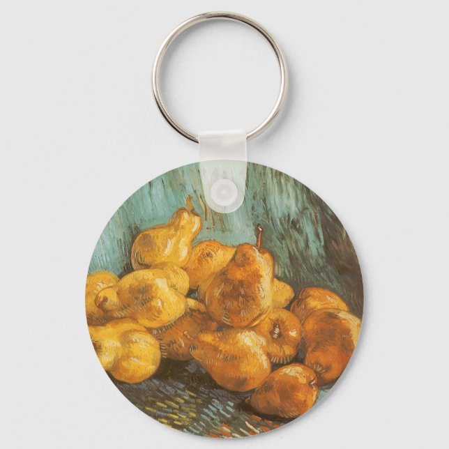Vincent van Gogh - Still Life with Quince Pears Key Ring (Front)