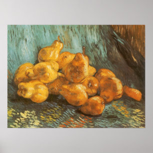 Vincent van Gogh - Still Life with Quince Pears Poster