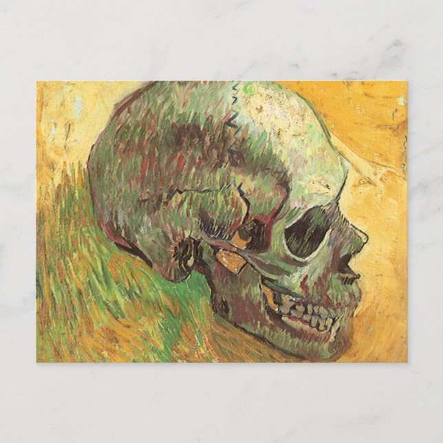 Vincent van Gogh - Still Life with Skull Postcard (Front)