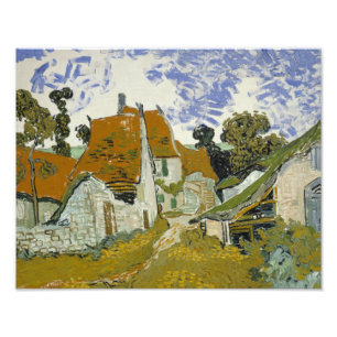 Vincent van Gogh - Street in Auvers-sur-Oise Photo Print