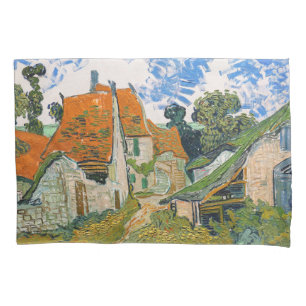 Vincent van Gogh - Street in Auvers-sur-Oise Pillowcase