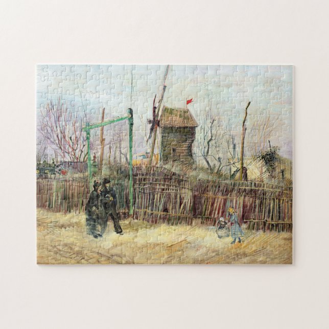 Vincent van Gogh - Street Scene in Montmartre Jigsaw Puzzle (Horizontal)