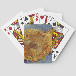 Vincent van Gogh   Sunflowers, 1887 Playing Cards