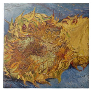 Vincent van Gogh Sunflowers, 1887 Tile