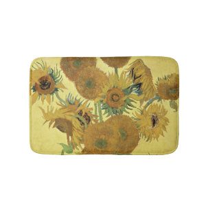 Vincent van Gogh Sunflowers, 1888 Bath Mat