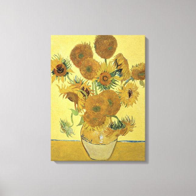 Vincent van Gogh | Sunflowers, 1888 Canvas Print (Front)