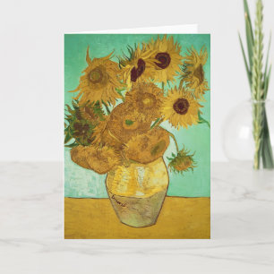 Vincent van Gogh   Sunflowers, 1888 Card