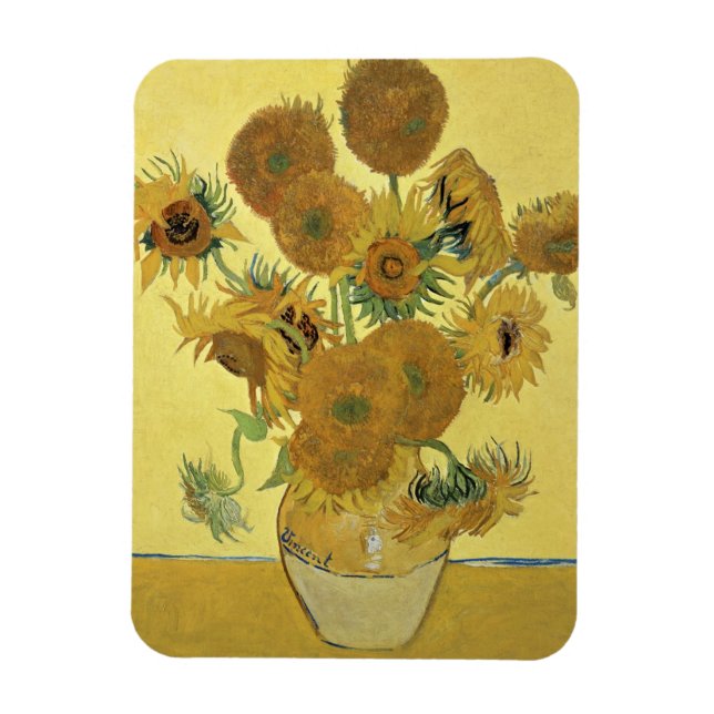 Vincent van Gogh | Sunflowers, 1888 Magnet (Vertical)