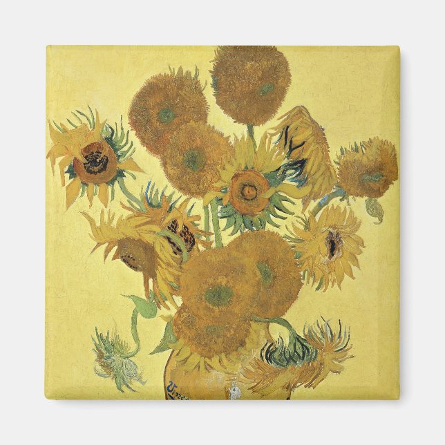 Vincent van Gogh | Sunflowers, 1888 Magnet (Front)