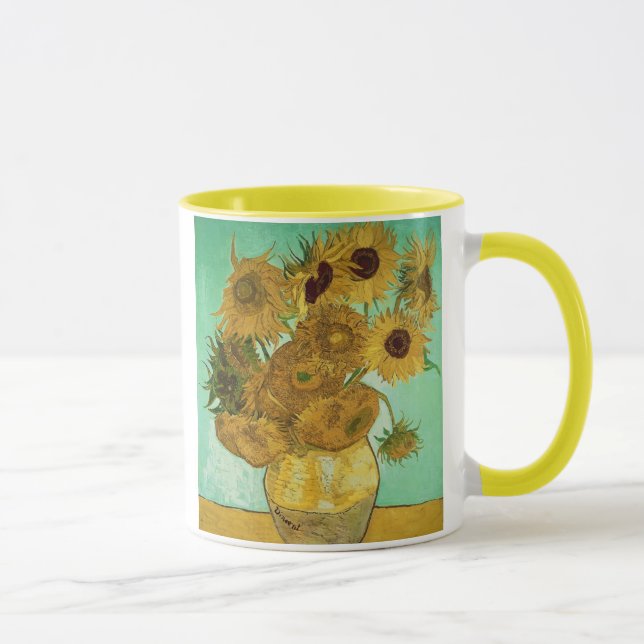 Vincent van Gogh | Sunflowers, 1888 Mug (Right)