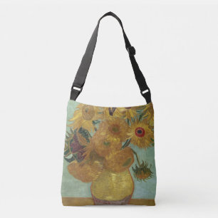 Vincent Van Gogh - Sunflowers, 1889 Crossbody Bag