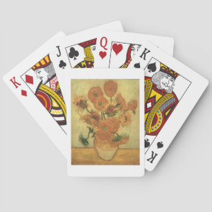 Vincent van Gogh   Sunflowers, 1889 Playing Cards