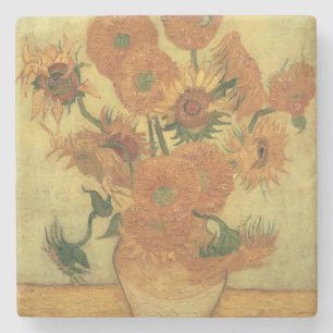 Vincent van Gogh   Sunflowers, 1889 Stone Coaster