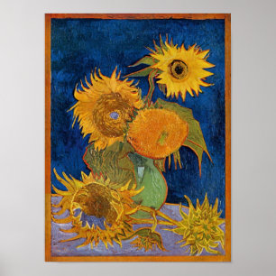 Vincent Van Gogh - Sunflowers, 2nd Version Poster
