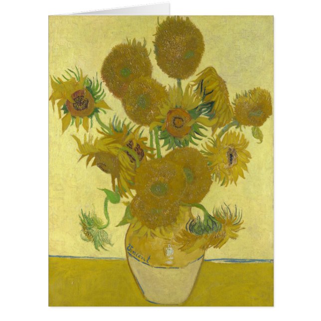 Vincent Van Gogh - Sunflowers, Fourth Version (Front)