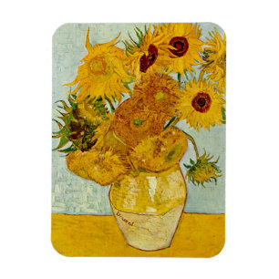 Vincent Van Gogh Sunflowers Magnet