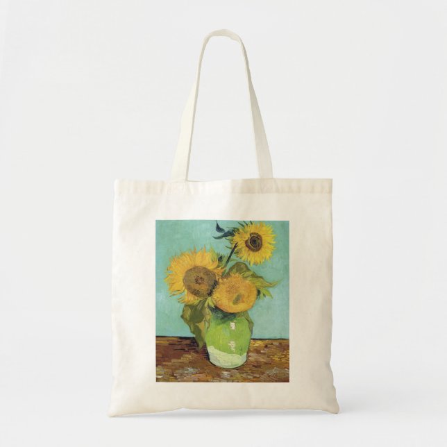 Vincent Van Gogh - Sunflowers Tote Bag (Front)